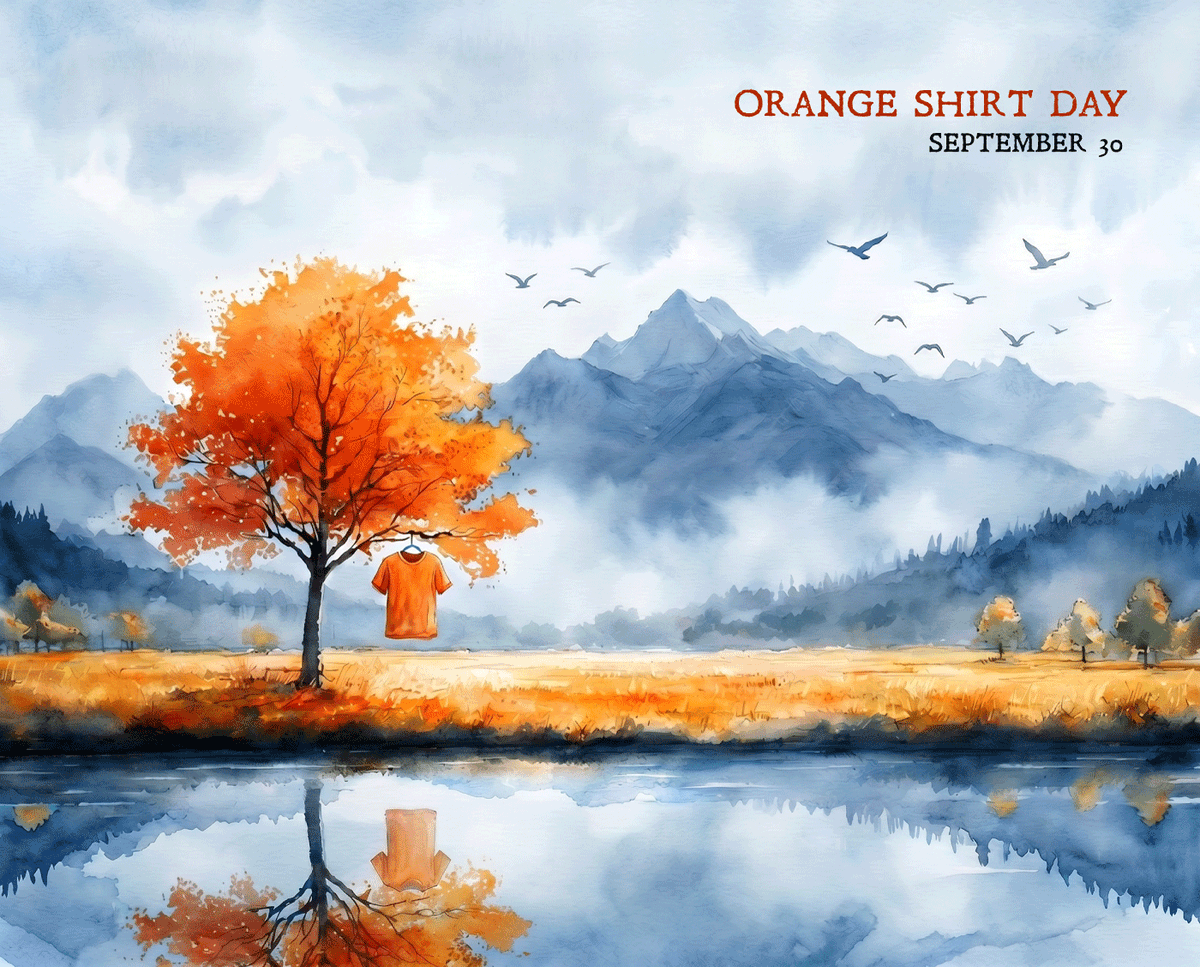 CCMEC's tweet photo. On Sept 30, we wear orange to honour Survivors and remember the children who never came home. In schools, reconciliation starts with learning the truth and grows through action, respect, and reflection.
https://t.co/rBjL6Xlg7X
#OrangeShirtDay              #CMEC_CndEdu https://t.co/fKSc1BzKt0