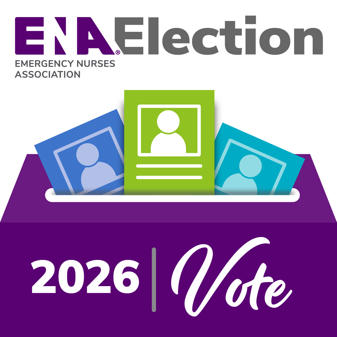ENAorg's tweet photo. This is your last call to vote in the ENA Election!

Voting is open until 2 p.m. Central time. Check your inbox for your link, or if you're at Emergency Nursing 2026, stop by the voting booths located near registration. https://t.co/m7h5ptlE3F