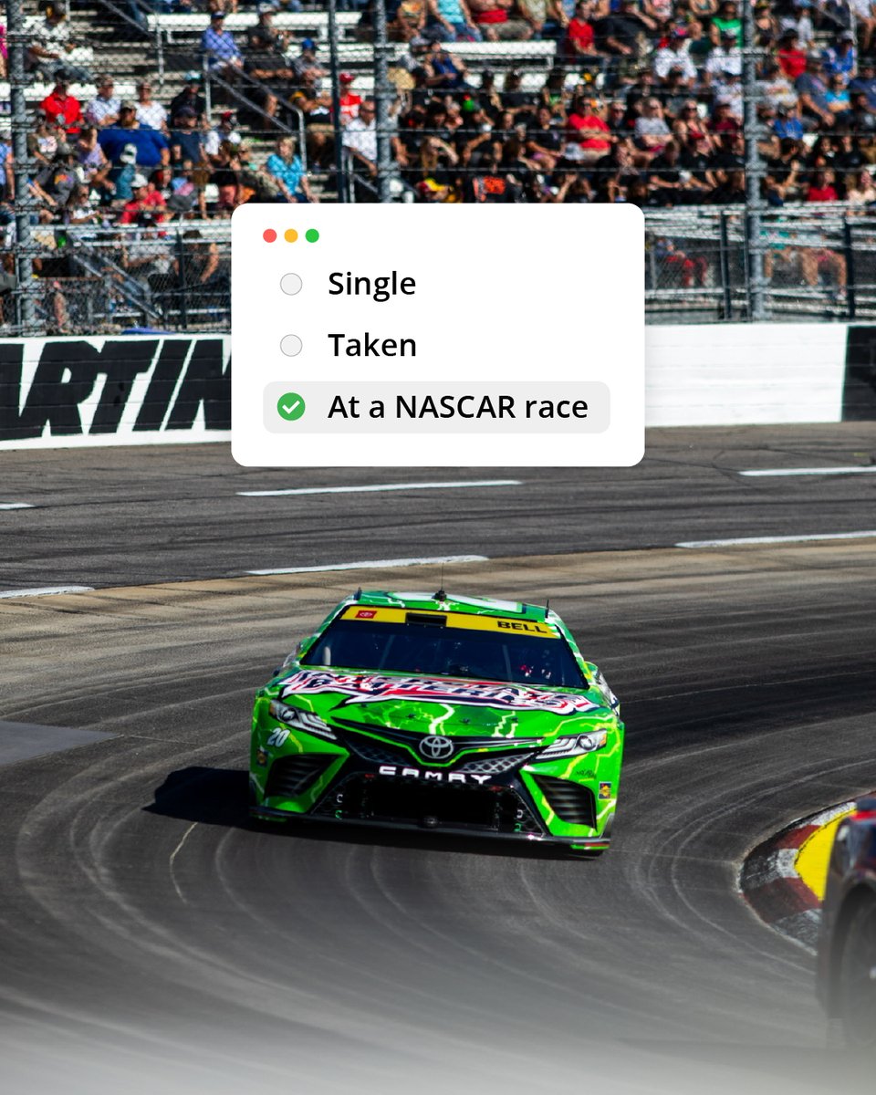 interstatebatts's tweet photo. There are a lot of ways to spend a weekend. We know which one we’re picking. 🏁 https://t.co/l6ypZJT52S