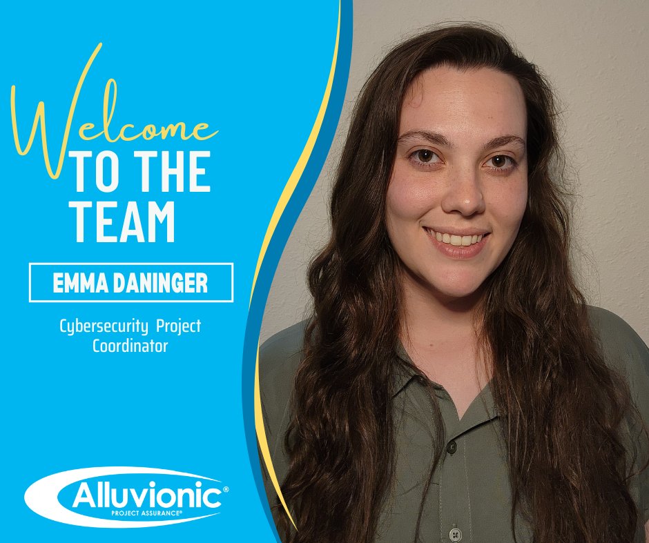 Alluvionic's tweet photo. Congratulations to Emma Daninger on her promotion to Cyber Analyst II! Her hard work, growth, and contributions continue to make an impact for our clients and team. Explore careers at Alluvionic: https://t.co/6sNzJjiiLH https://t.co/3NJQGtV0zG