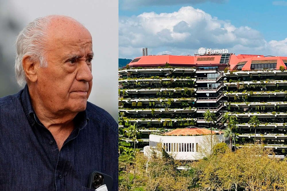 FonsiLoaiza's tweet photo. Los fondos buitres tienen nombre y apellido. El oligarca Amancio Ortega es el mayor magnate inmobiliario del mundo. En España es propietario de la sede del grupo Planeta que controla Antena 3, Onda Cero, La Sexta y La Razón. No hablarán de sus negocios en esos medios. https://t.co/2U1Qi2WBuA