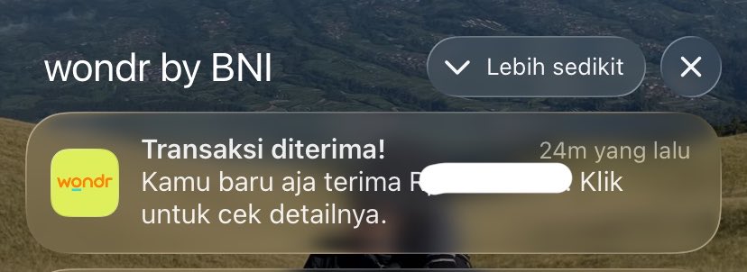 anotherawdel's tweet photo. alhamdulillah ya allah mo nangis dpt notif gaji pertama aku as a freshgraduate yg switch career https://t.co/c4ddzNGJRB