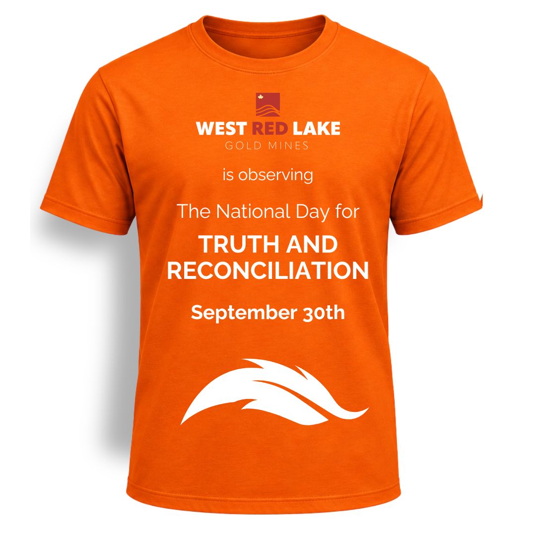 WestRedLakeGold's tweet photo. Today, please take a moment to reflect on our history and our future focused on reconciliation.

In 2021, the Canadian federal government officially established September 30th as the National Day for Truth and Reconciliation (NDTR). Orange Shirt Day, is a way to visually recognize NDTR and humanize it as it is inspired by Phyllis Webstad’s story of having her orange shirt taken away on her first day at an Indian residential school.  West Red Lake Gold glad is proud to support the Red Lake Indian Friendship Centre to acknowledge the importance of today through ceremony and the celebration of culture.

There is a great and sad resource, that tells the story of the local impact of regional Residential schools. “Residential Schools: The  Red Lake Story” was created in the Fall of 2006. Students tell their stories of their experiences at the McIntosh Residential School near Vermillion Bay and Pelican Lake Residential School near Sioux Lookout.  

Take a moment to learn our history, to help explain our present and lead to a better future: https://t.co/fKwU0pQV9c 

#westredlakegold #westredlake #gold #mining #goldmine #tsxv #otc #miningexploration #wrlg #wrlgf $WRLG $WRLG.v $WRLGF #T&R #T&RDay