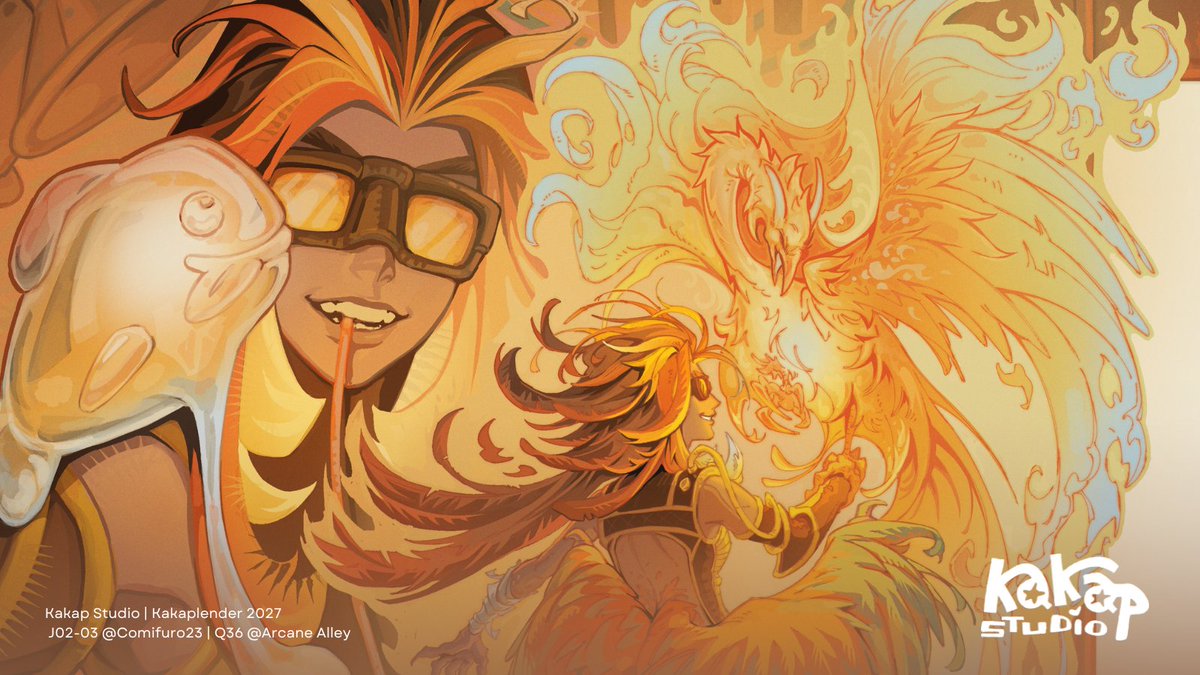 deltavelta's tweet photo. my piece for #kakaplender 2027 🐦🔥🪶 #CF23 https://t.co/fqECCrkoY6