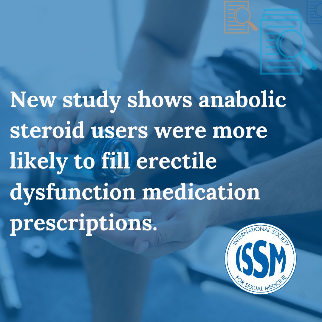 ISSM_INFO's tweet photo. A new study found that men with a history of anabolic-androgenic steroid (AAS) use were more likely to fill prescriptions for erectile dysfunction medication than controls during long-term follow-up.

Learn more: https://t.co/us1lEuWtJK https://t.co/XSThGnnqwh