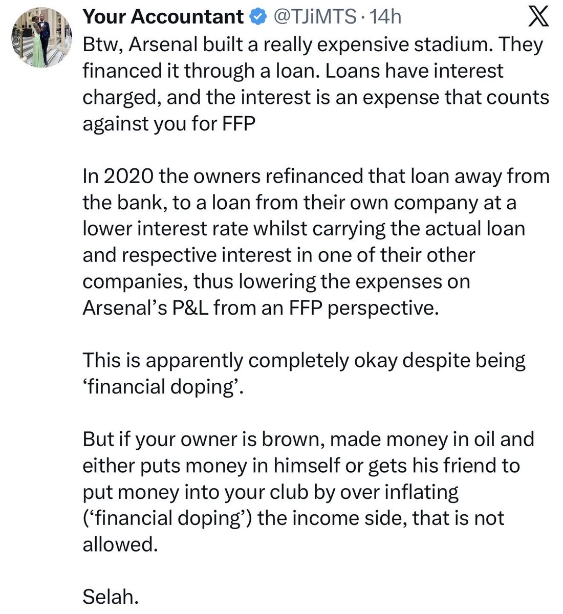 Gooner_Dad6's tweet photo. Post deleted? Hmm @TJiMTS ��🏻‍♂️🤣 https://t.co/tc3TMi8wgQ