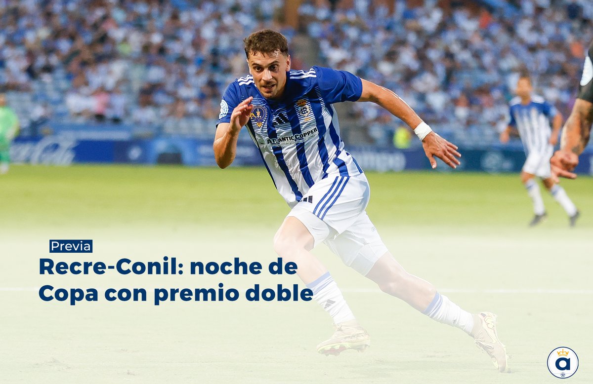 Albiazules's tweet photo. ✍️ Recre-Conil: noche de Copa con premio doble. #Recreativo #Decano #SomosAlbiazules
☑️ La eliminatoria de Copa Federación arrancará hoy a las 20.30 horas en el Nuevo Colombino.
👉 https://t.co/0RMbNhxYa2 https://t.co/oAjIPr3Uig