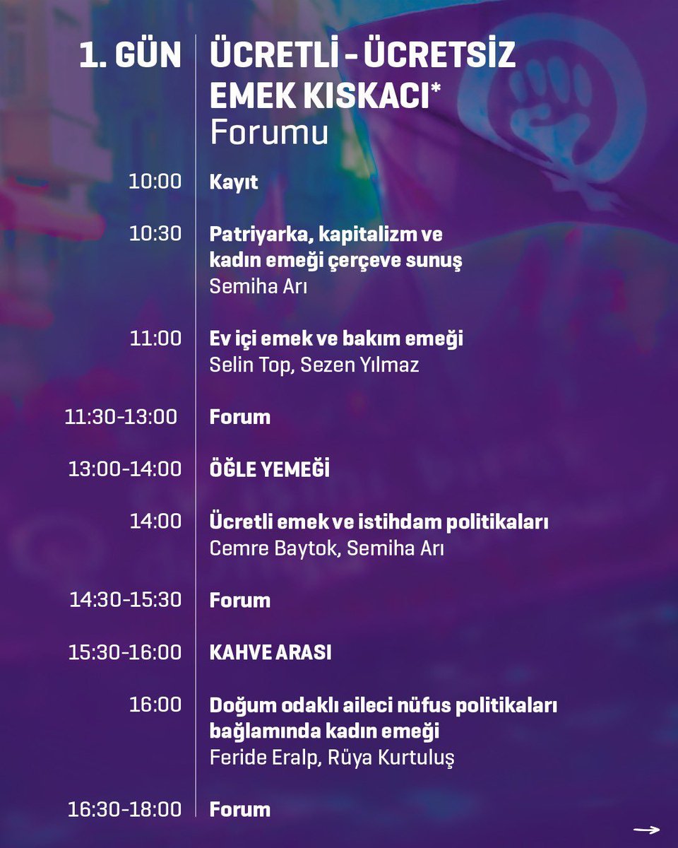 YogurtcuKadin's tweet photo. 17-18 Ekim’de Kadın Emeği Konferansı’ndayız!

İstanbul’da buluşuyor; kadın emeği tartışmalarını feminist/kadın hareketinin geniş bileşenleriyle derinleştirmek, birbirimizden öğrenmek ve feminist emek politikasının bugününü ve geleceğini birlikte tartışmak istiyoruz. https://t.co/er5pcDxTXL