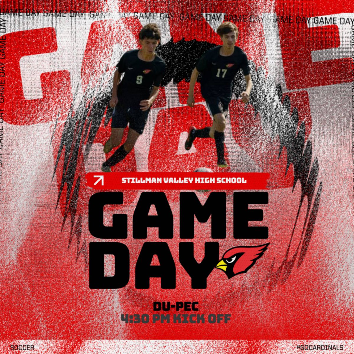 SVCardinalsAD's tweet photo. π
WEDNESDAY | CARDINALS IN ACTION
β½ HOME | Boys Soccer vs. Du-Pec
π 4:30 p.m. kickoff
β½ Youth Soccer Night
β³ AWAY | Boys Golf
The Cardinals hit the road for the IHSA Regional Meet as postseason play gets underway.
Good luck, Cardinals!
#CardinalPRIDE https://t.co/7otW3aJS4i