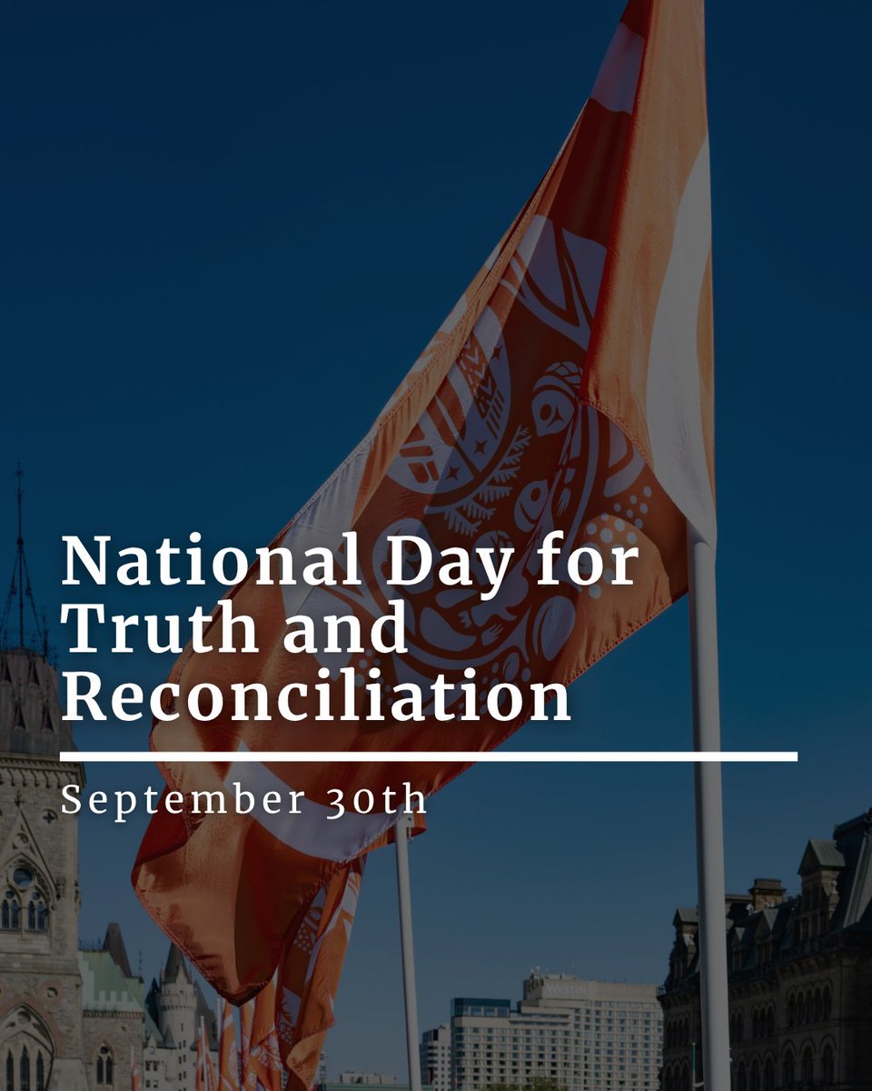 GGCanada's tweet photo. Message from the Governor General on the National Day for Truth and Reconciliation: https://t.co/o1IFGD2WTB https://t.co/h7dqk2m8HA