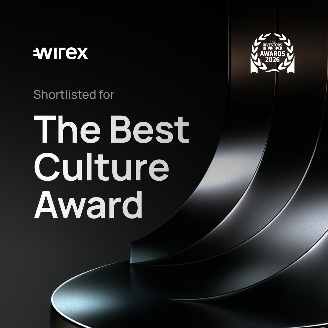 wirexapp's tweet photo. We’ve been named a finalist for Best Culture (250+ employees) at the @IIP Awards 2026.

A proud moment for our colleagues, who shape what working at Wirex feels like through the support they give each other every day. A special thank you to our People team for the care and work they put into that experience.

This follows our recognition in The Sunday Times Best Places to Work 2026 in May, where we won the Industry Award for Financial Services in the Small Companies category. Together, these recognitions give people considering a career at Wirex an independent perspective on our workplace, and give our colleagues credit for the culture they help build.

The winners will be announced on 18 November. Whatever the result, this recognition belongs to the people behind our culture.