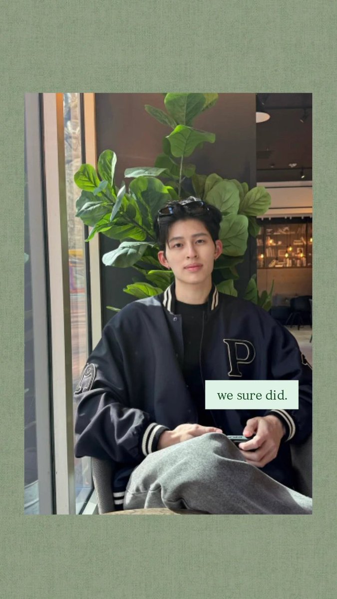ppwatelier's tweet photo. — #Pondphuwin sekali gigit au. —

Oliver joined the trend, better late than never, i guess. https://t.co/4fzltaAtsY