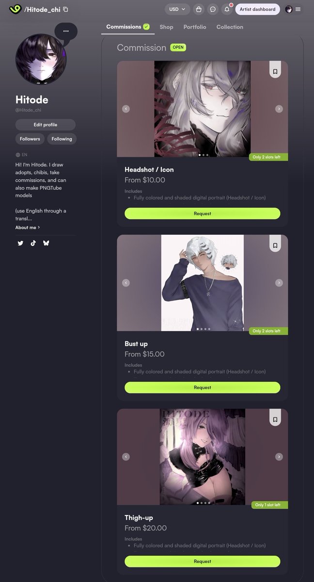 Hitode_chi's tweet photo. @Twooneart21 Can we become artmoots? I really want to get at least 10 subscribers 😔 https://t.co/7BgV0gDhi3 https://t.co/o1f6lOZLqS
