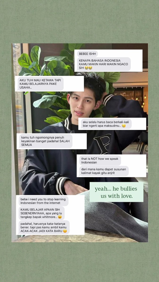 ppwatelier's tweet photo. — #Pondphuwin sekali gigit au. —

Oliver joined the trend, better late than never, i guess. https://t.co/4fzltaAtsY