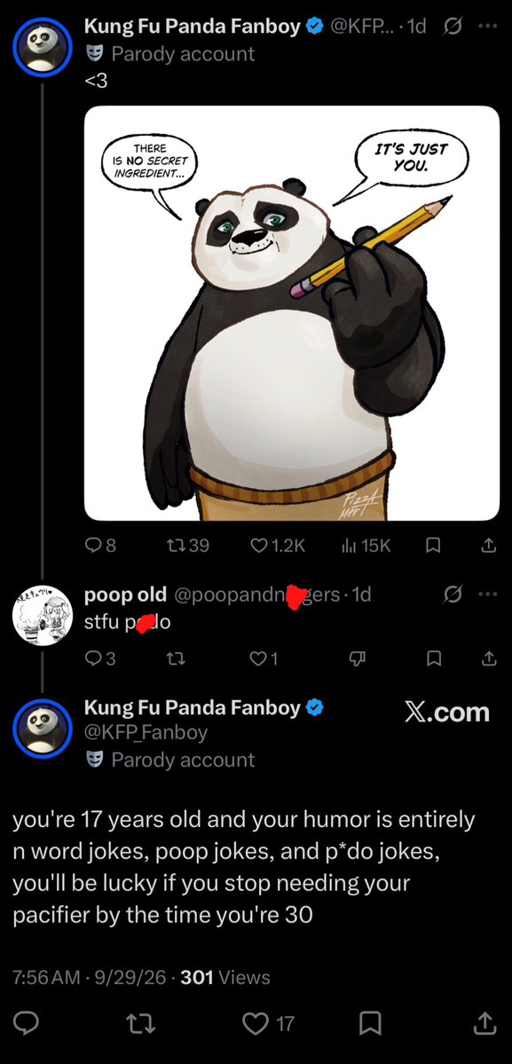 KFP_Fanboy's tweet photo. spreading positivity <3 https://t.co/ZvEB1Y9Wr5