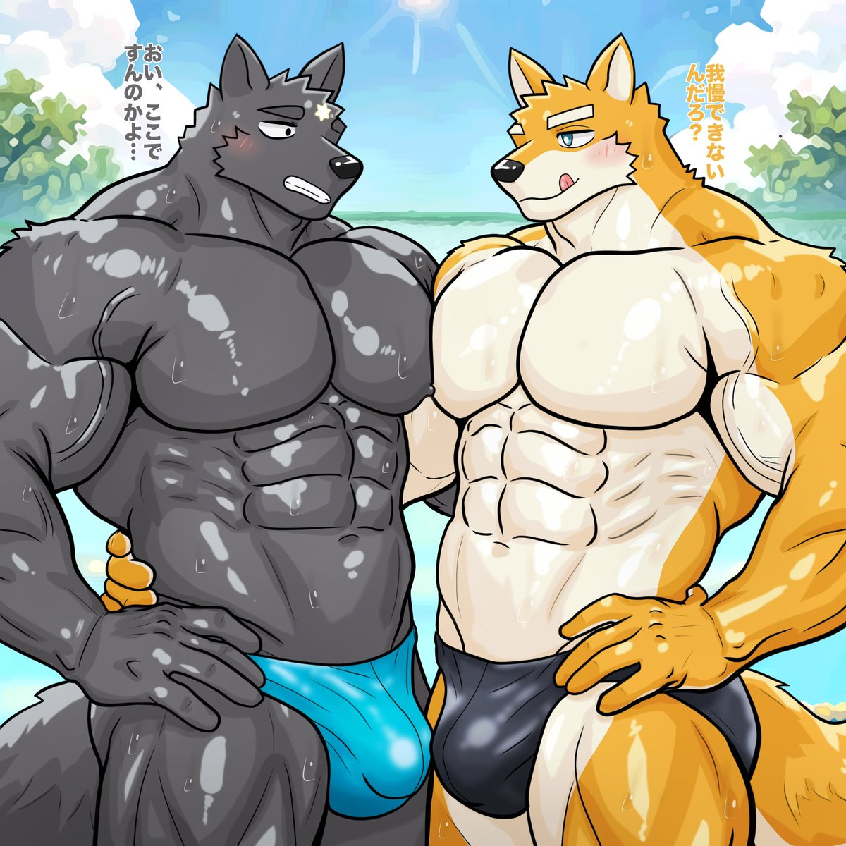 lily864367's tweet photo. #今月描いた絵を晒そう
🏊‍♂️ https://t.co/j6EGnEOSxh