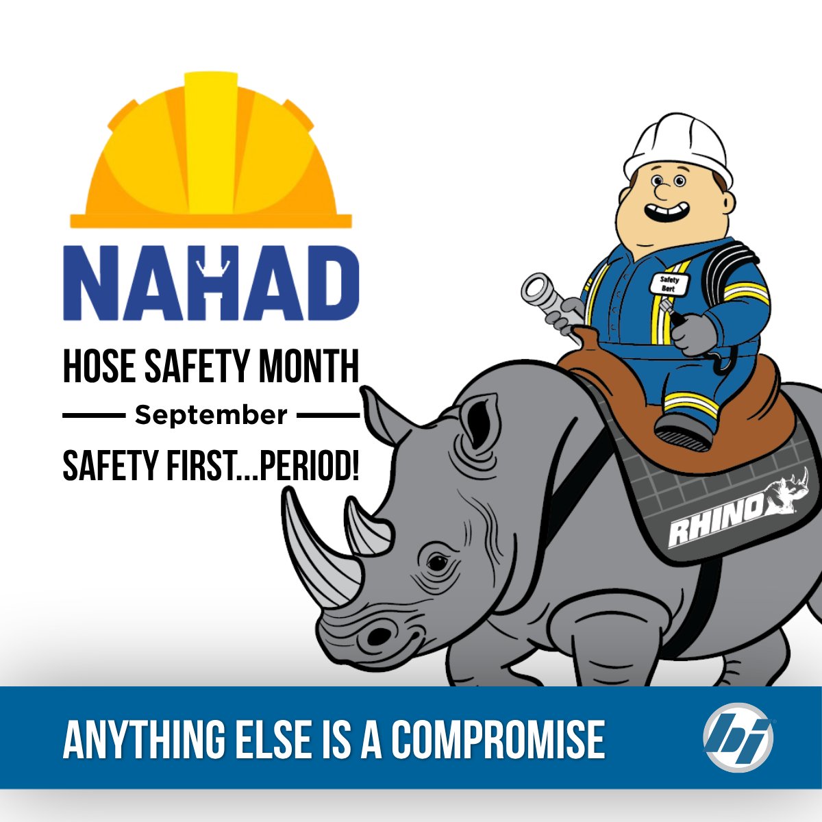 BrennanInd's tweet photo. Hose safety goes beyond the month of September.

Keeping up with regular inspections, proper hose protection, and safe practices year-round can help protect both your equipment and the people working around it.

#NAHAD #HoseSafetyAwareness #NHSM2026 #HoseSafety https://t.co/n1Hix5Uxtg