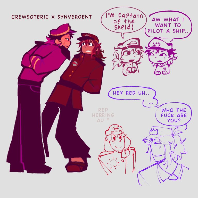 crazeno_'s tweet photo. Im feeling redsie 

#crewsoteric #synvergent #redherringau https://t.co/pYAnDMinOr