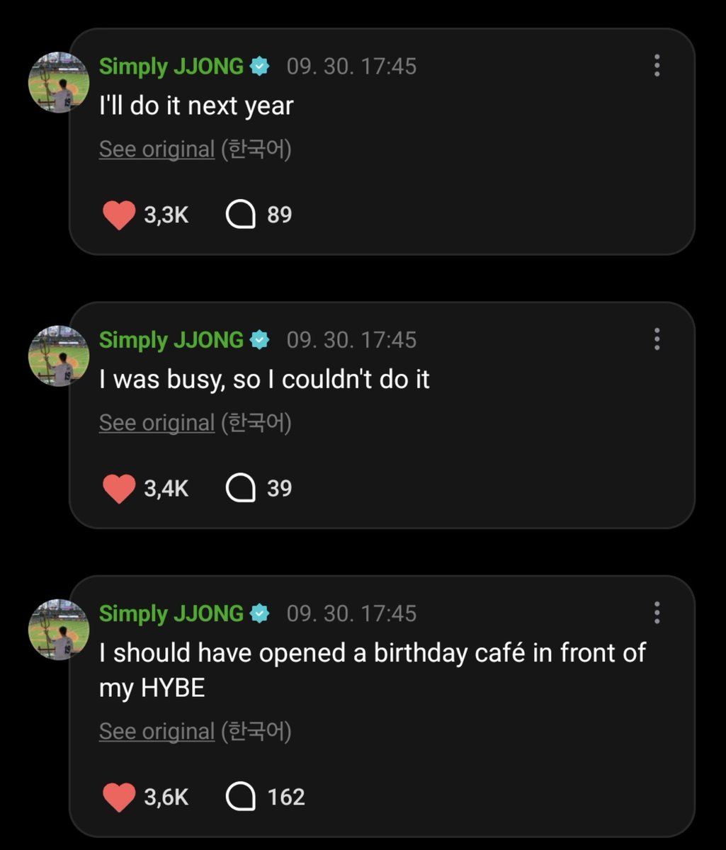 cloudypuffie's tweet photo. LUCU BGT JAY😭 karna hari ini max hyung lg ultah jd jay mau ngadain birthday cafe event di depan gedung HYBE tahun depan, kalo skrg dia gak bisa soalnya lagi sibuk... bayangin jay nyari tau gmn cara bikin cafe event (GEMESS)😭 pasti ntar freebiesnya bukan kaleng-kaleng deh😭😭✌🏻 https://t.co/SfnT2aWnm3