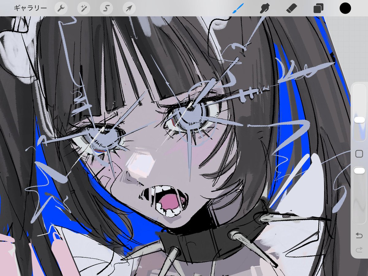 torutoru3000's tweet photo. #今月描いた絵を晒そう
なさすぎるので途中絵も https://t.co/eVGtpHqsNH