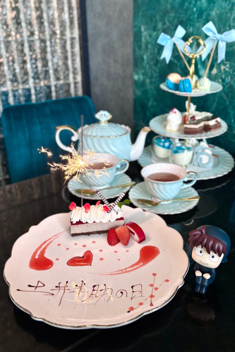 Like_a_tenshi_'s tweet photo. たくさんの幸せが降り注ぎますように♡
◝✩・*。
　　・゜+.
　　°。+ *´¨)
　　　　.· ´¸.·*´¨) ¸.·*¨)
　　　　　　(¸.·´ (¸.·’*   ◝✩
                      #土井の日  #土井半助の日 https://t.co/XZ74NyVi8c
