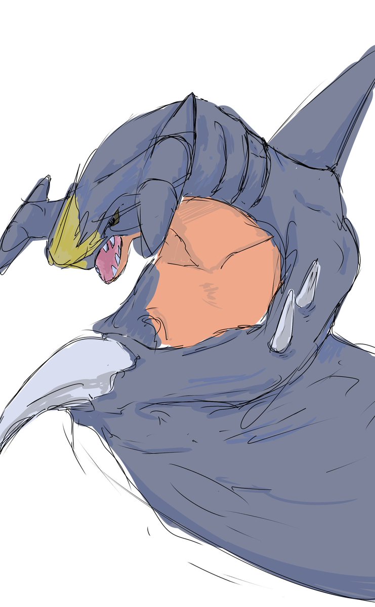 mituneeeeee_327's tweet photo. ガブリアス
30分くらいで描いたからあんまりガブリアスっぽくないな https://t.co/nvWsLzi97P