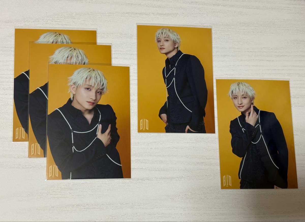 BMBMssioa's tweet photo. BUDDiiS LiMiT 生写真 #043 交換

【譲】以下の画像 FUMIYA

【求】SEIYA ( 023 > 020･021･022･019･024 )

まとめてのお取引優先とさせていただきます。
(5:5のお取引優先)

郵送希望
お気軽にお声掛けください🙇🏻‍♀️

#BUDDiiS  #BUDDiiS交換  #BUDDiiS譲  #BUDDiiS求 https://t.co/rhxlpzRF3v