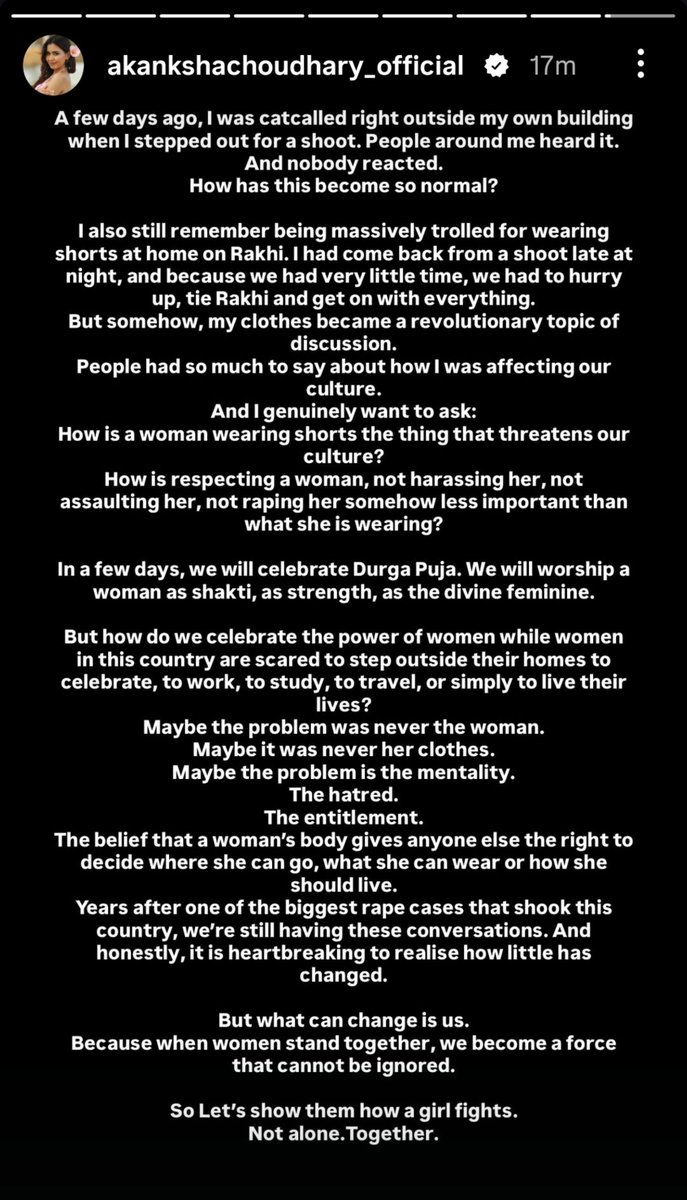 KasviSarao47165's tweet photo. A woman using her voice to uplift other women
#AkankshaChoudhary https://t.co/Ojs7jYlGim