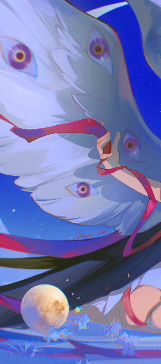 Mazs_Ssha's tweet photo. "Angel" series
#columbina  #GenshinImpact #art #illustration‌‌ https://t.co/EexDrcSSZk