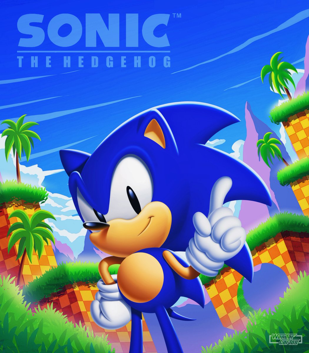 WenderCarlosArt's tweet photo. Happy 35th Birthday
Sonic The Hedgehog https://t.co/zW9vStoQBj
