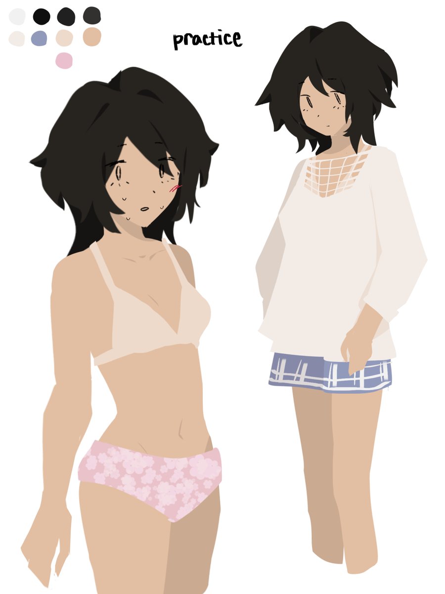 glimcute's tweet photo. body appreciation + old artstyle https://t.co/EMiqcvj7IM
