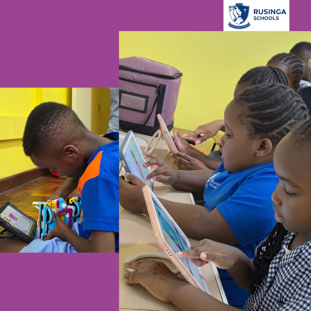 rusingaschools's tweet photo. At Rusinga, we nurture curiosity, creativity and purposeful innovation. Through EdTech, students explore ideas, solve problems and use technology to make a meaningful difference in our ever-changing world.
#RusingaSchools
#EdTech
#GlobalStewardship
#InnovationInEducation https://t.co/UezWnthlA7