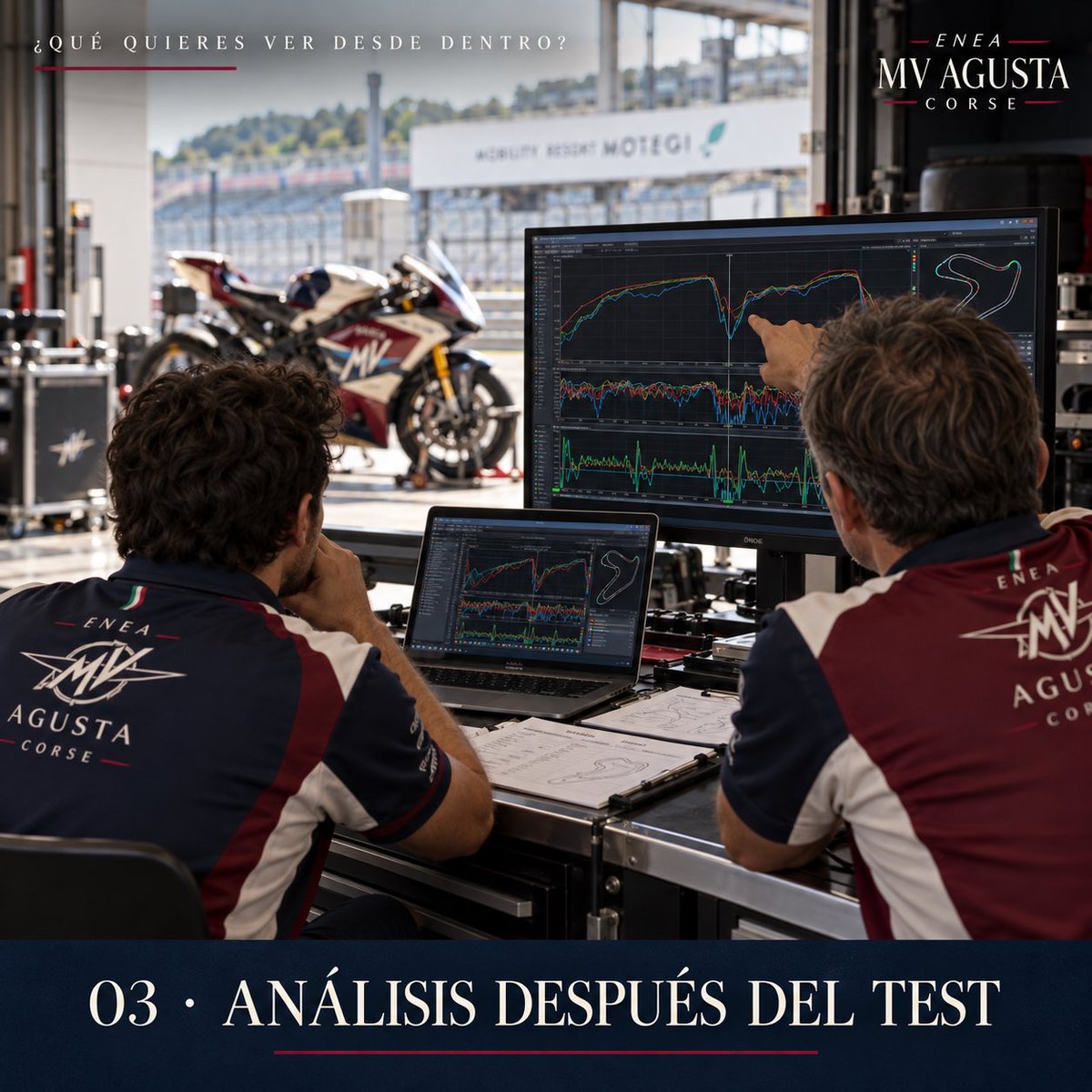 MVAgusta_Sim's tweet photo. Hoy os dejamos elegir qué puerta del box abrimos.

¿Qué os gustaría conocer mejor?

— Preparación de la moto.
— Trabajo de los mecánicos.
— Análisis después de un test.
— Organización de un fin de semana.

Os leemos para preparar la próxima entrega.

@MundialSim3 https://t.co/uLC0h7IiFz