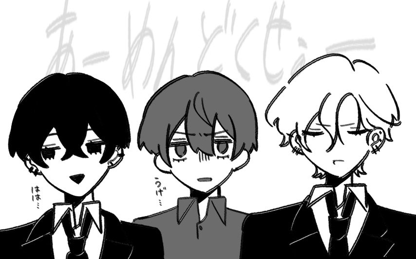 7M_25kuma's tweet photo. ＃ 今月描いた絵を晒そう

まともな絵がなくて、ごめん──────
その中でもお気に入り達がこちら。 https://t.co/kuRS7MUTif
