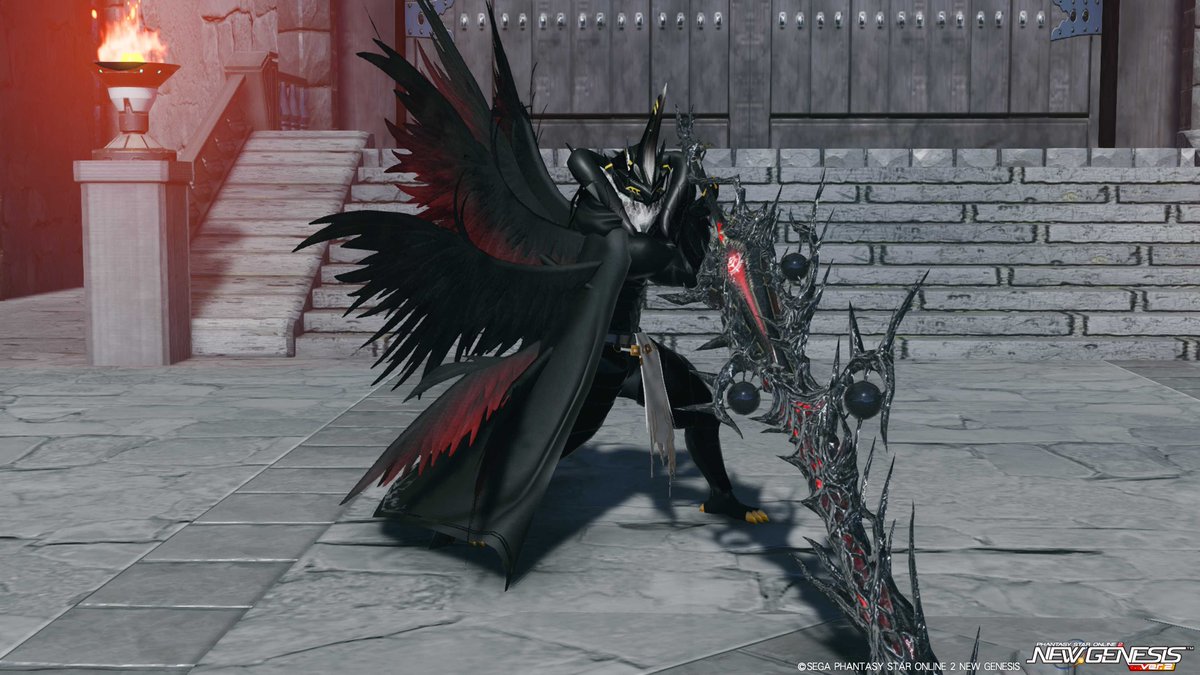 DanteESparda64's tweet photo. My inspired Majin &amp; Devil Trigger of DMC2. #PSO2 #PSO2NGS_SS #PSO2_NGS_SS #PSO2NGS__SS #再現キャラの隣に元ネタ #PSO2NGSGLOBAL https://t.co/GNaimXW6kR
