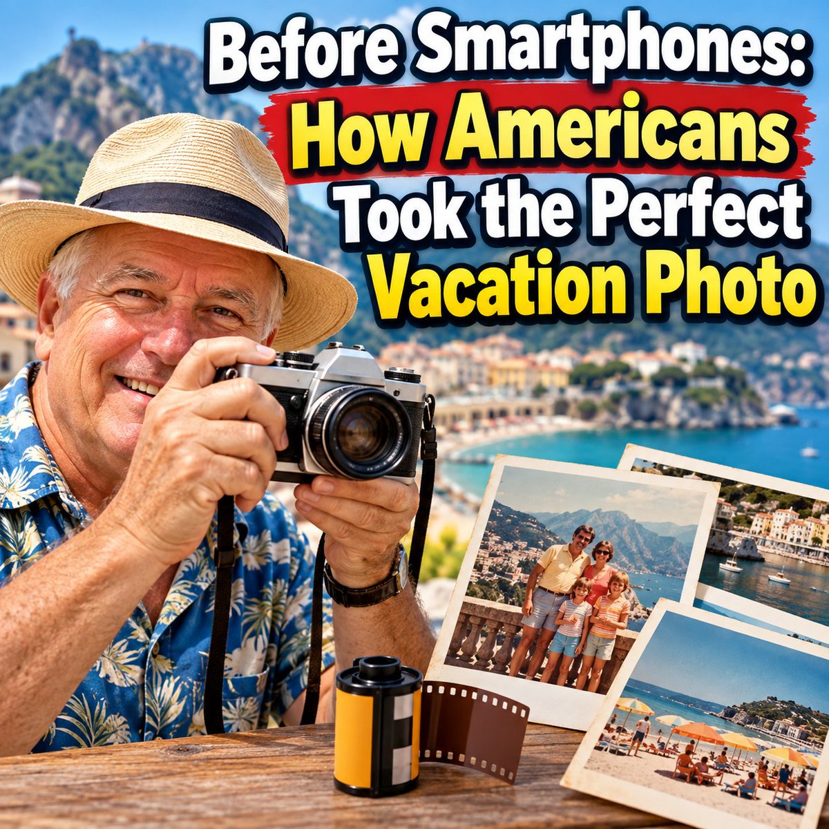 AmericasMemLane's tweet photo. Remember when taking the perfect vacation photo actually took a little planning?

Before smartphones, there were no instant previews, no filters, and definitely no taking 27 pictures just to get one good one.

You loaded the film, lined everybody up, hoped nobody blinked, and clicked the shutter. Then came the hardest part — waiting days to get the pictures developed just to find out whether you got the shot.

Funny thing is, those imperfect vacation photos often became the ones we treasured most.

Watch our latest America’s Memory Lane Short and take a little trip back to vacations before smartphones:

https://t.co/B9ED0bRBCX

What old vacation photo brings back the best memories for you?

#AmericasMemoryLane #Nostalgia #VacationMemories #BeforeSmartphones #GrowingUpBackThen #RememberWhen #FamilyVacations #OldPhotos