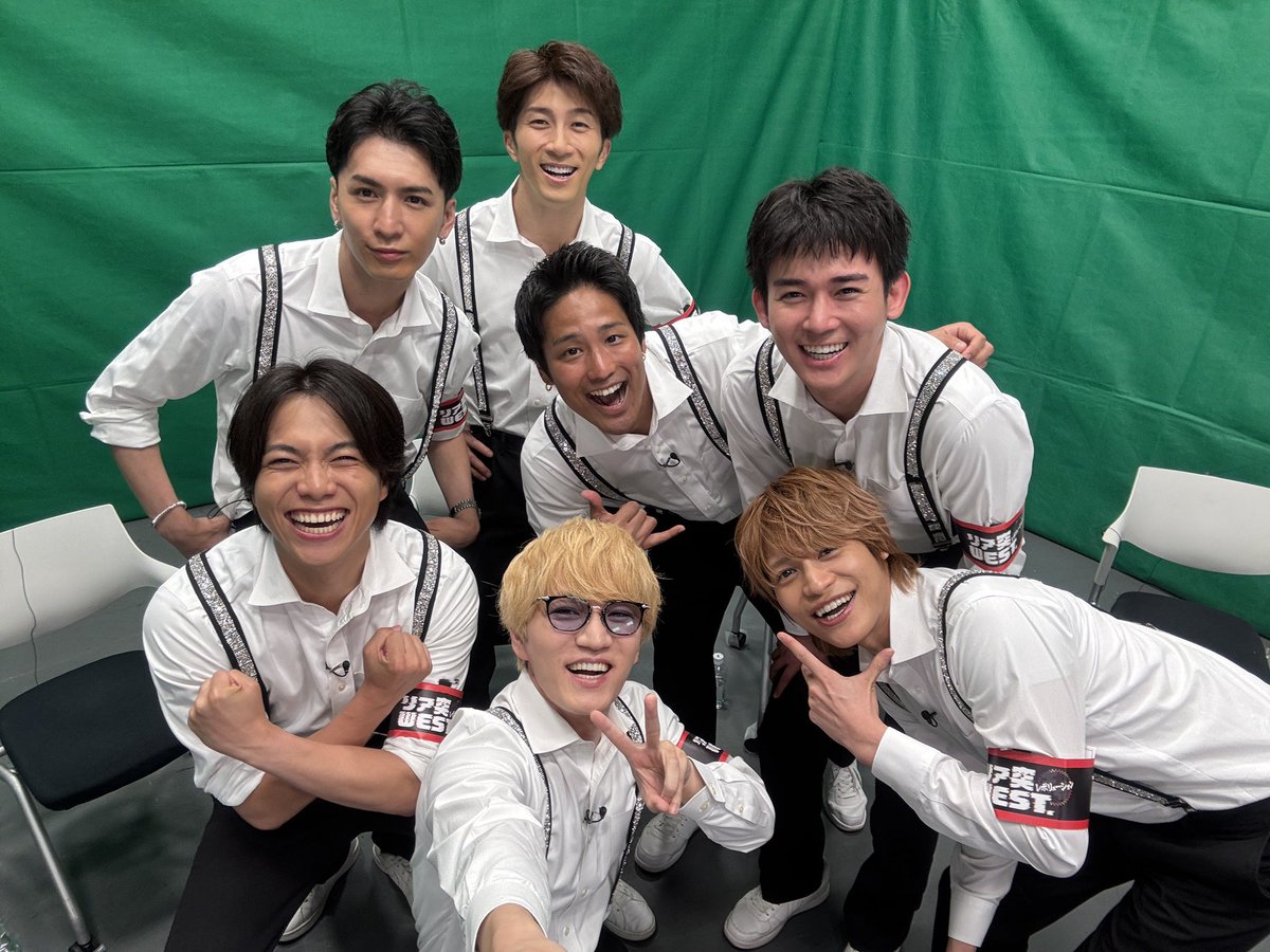 kota_jasmin07's tweet photo. 刻刻と時間が迫ってくる😭😭
WEST.としての活動が終わりを迎える😭

本当にありがとう🌈そしてWEST.大好き！！！！！！！
WEST.を推して良かったです😭 https://t.co/qCfxLMTuDG