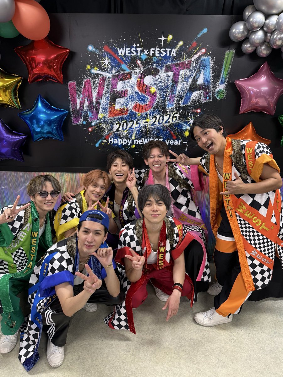 kota_jasmin07's tweet photo. 刻刻と時間が迫ってくる😭😭
WEST.としての活動が終わりを迎える😭

本当にありがとう🌈そしてWEST.大好き！！！！！！！
WEST.を推して良かったです😭 https://t.co/qCfxLMTuDG