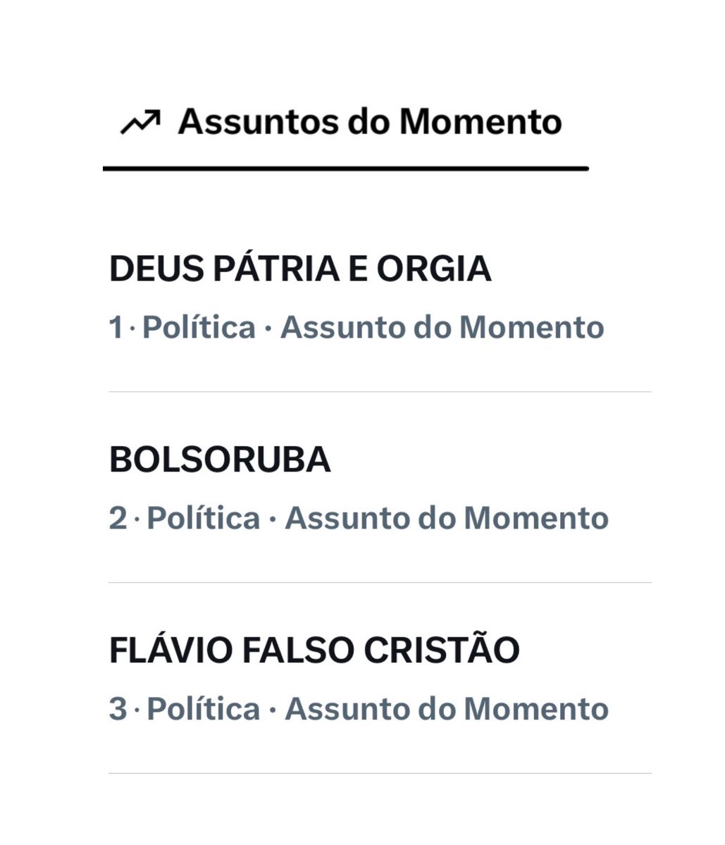 lazarorosa25's tweet photo. 🚨 ATENÇÃO! Bora recolocar as tags no topo!

Tags:
BOLSORUBA
DEUS PÁTRIA E ORGIA
FLÁVIO FALSO CRISTÃO

Flávio Bolsonaro está desesperado! Ontem, ele fugiu das perguntas sobre as mensagens e fotos vazadas que, segundo as acusações, mostram ele organizando uma orgia e afirmando ter obras pagas com dinheiro roubado.

Quem cala consente, né?

BOLSORUBA
DEUS PÁTRIA E ORGIA
FLÁVIO FALSO CRISTÃO