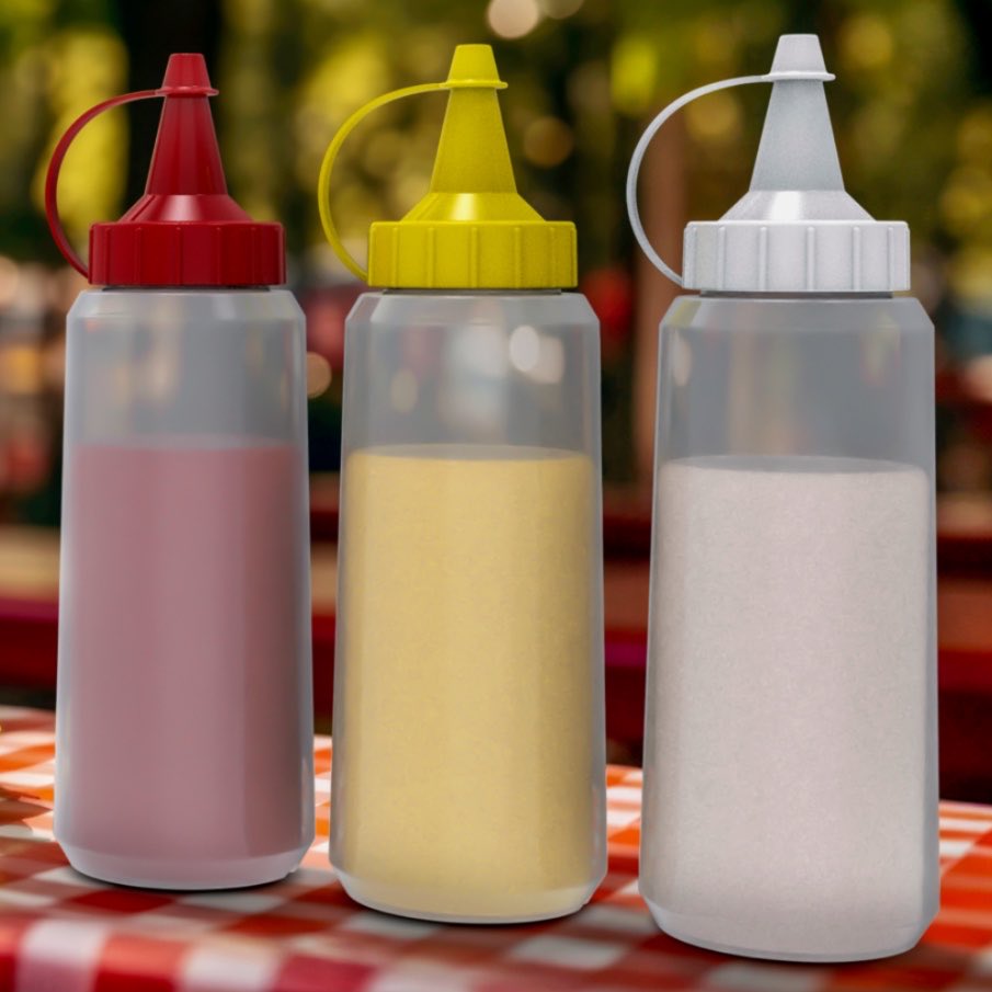 choquei's tweet photo. 🚨VEJA: Estabelecimentos não poderão mais oferecer molhos em bisnagas reutilizáveis no estado de São Paulo e deverão oferecer os produtos apenas em embalagens individuais. https://t.co/bK5duANtdW