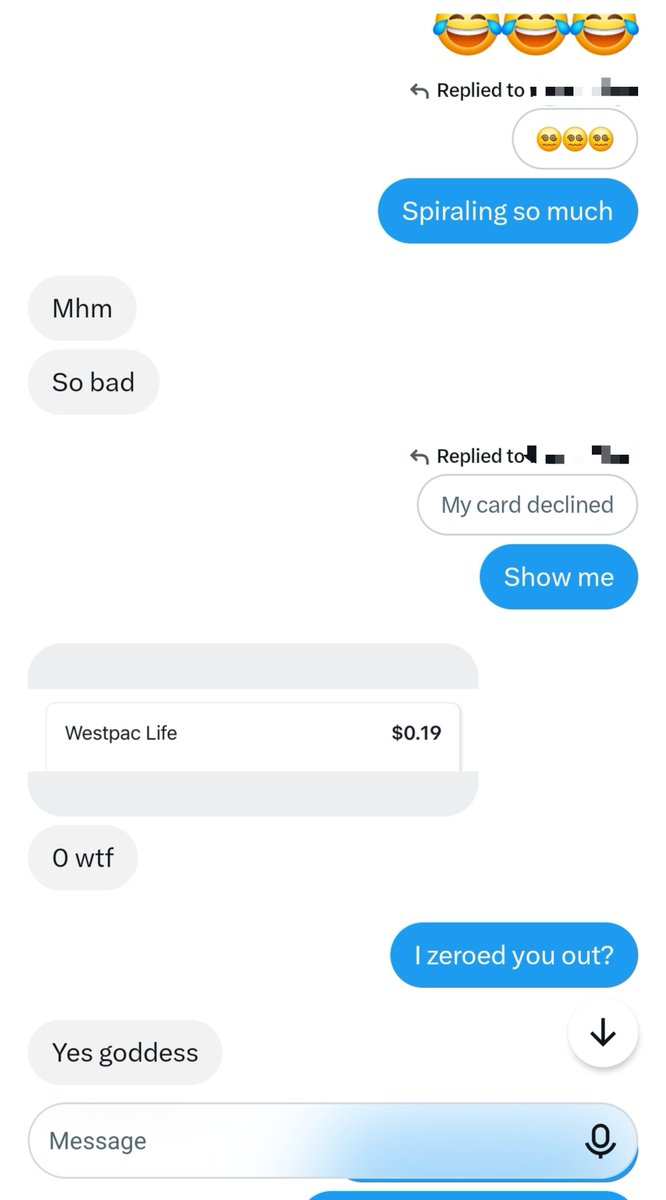 lolafindomhs's tweet photo. Just zeroed out this broke Australian loser cuz he's LOLAddicted and weak asf

Well not even $100 as their currency is so low lmao pathetic

Bring me up to a decent amout of money bunch of brokies!

Btw yeah I'm draining while at school or at home, I really am a busy teen brat https://t.co/3nahRRMeUv