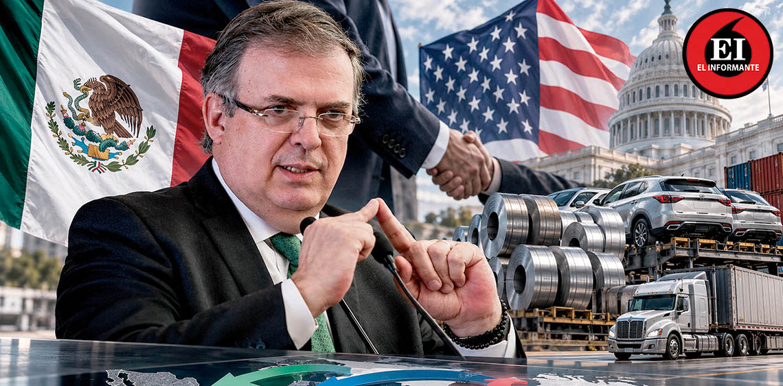 ElInformanteMX's tweet photo. @m_ebrard viaja a #EUA para avanzar en #negociaciones del #TMEC y #aranceles
El #SecretarioDeEconomía sostendrá #reuniones esta semana con #AutoridadesEstadounidenses; #México busca reducir #gravámenes al #acero y #vehículos y evitar nuevas #MedidasArancelarias.
Tags: @GobiernoMX @SE_mx @SRE_mx
https://t.co/P1wB0NovWq
