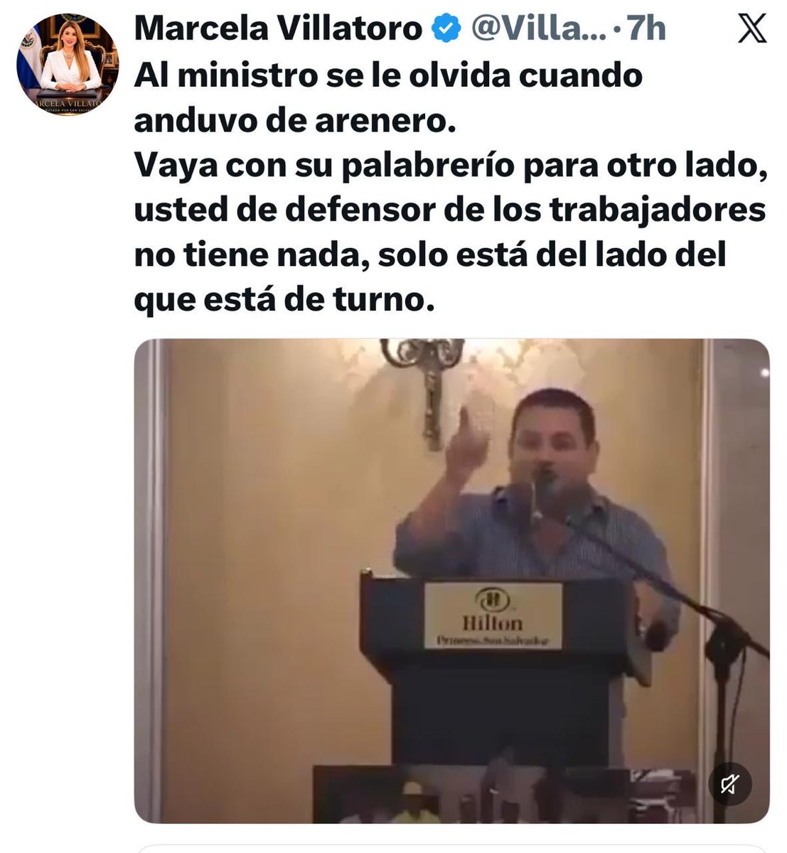 RolandoCastroSv's tweet photo. Nunca me afilié a ningún partido político, incluso hoy sigo sin tener afiliación partidaria.

En mi paso por la Alcaldía que fueron muchos años, me tocó trabajar con distintos alcaldes.

La función pública consiste en respetar la voluntad del pueblo y lidiar con lo que sea.

Hoy me toca incluso hacerlo con usted Diputada y aclararle que está hablando de un tema que muestra total desconocimiento.

Pero cuando uno es funcionario público debe entender que la mayoría de salvadoreños son muy inteligentes y algunos políticos también, pero  hay grandes excepciones.

Y por eso hay que aclarar las cosas, por ello Diputada y con el debido respeto que se merece, me he tomado el tiempo para hacerlo.

Espero comprenda mi explicación, si con esto NO logra entender el tema.

Lo siento, seguiré trabajando para los salvadoreños y Ud siga hablando incoherencias.