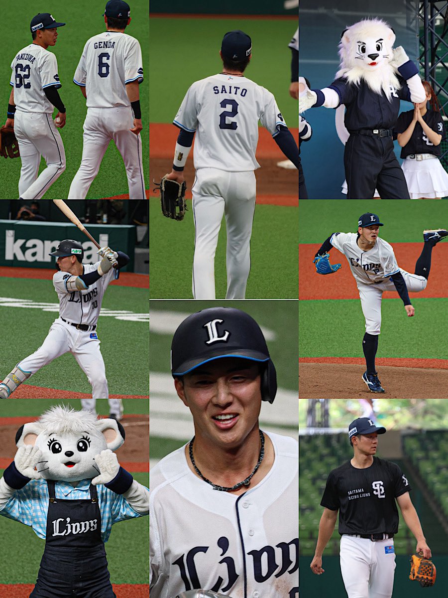 nobeeee_lions's tweet photo. 昨日で今シーズンの現地観戦終了！
現地成績は31試合17勝10敗1分でした！
勝ち越しで終われたのは嬉しい！😊
今年はカメラを構えながら試合を見たり、外野で応援したりと昨シーズン以上に試合を楽しめました！もちろん獅子まんまも😋

カメラの腕前はまだまだでしたが、自分の撮った写真がたくさんの方に反応いただけたのはとてもモチベになりましたし、何より嬉しかったです😭ありがとうございました🙇‍♂️

来シーズンはカメラの腕前を上げて、もっともっといい写真撮れるように頑張りたいと思います！外野もたくさん行って声出すぞー！

今シーズンお会いした方々お世話になりました🙇‍♂️
お会いできなかった方々もファン感、来シーズンお会いできたら幸いです
これからもよろしくお願いします！！