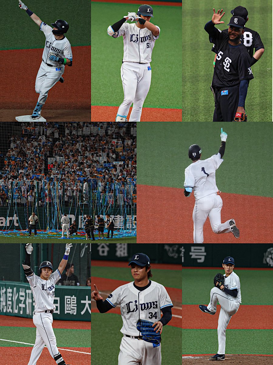 nobeeee_lions's tweet photo. 昨日で今シーズンの現地観戦終了！
現地成績は31試合17勝10敗1分でした！
勝ち越しで終われたのは嬉しい！😊
今年はカメラを構えながら試合を見たり、外野で応援したりと昨シーズン以上に試合を楽しめました！もちろん獅子まんまも😋

カメラの腕前はまだまだでしたが、自分の撮った写真がたくさんの方に反応いただけたのはとてもモチベになりましたし、何より嬉しかったです😭ありがとうございました🙇‍♂️

来シーズンはカメラの腕前を上げて、もっともっといい写真撮れるように頑張りたいと思います！外野もたくさん行って声出すぞー！

今シーズンお会いした方々お世話になりました🙇‍♂️
お会いできなかった方々もファン感、来シーズンお会いできたら幸いです
これからもよろしくお願いします！！