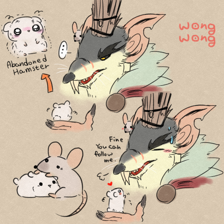 wooongwooong's tweet photo. give Rat King a hamster follower
#deadlock https://t.co/663j2eroEd
