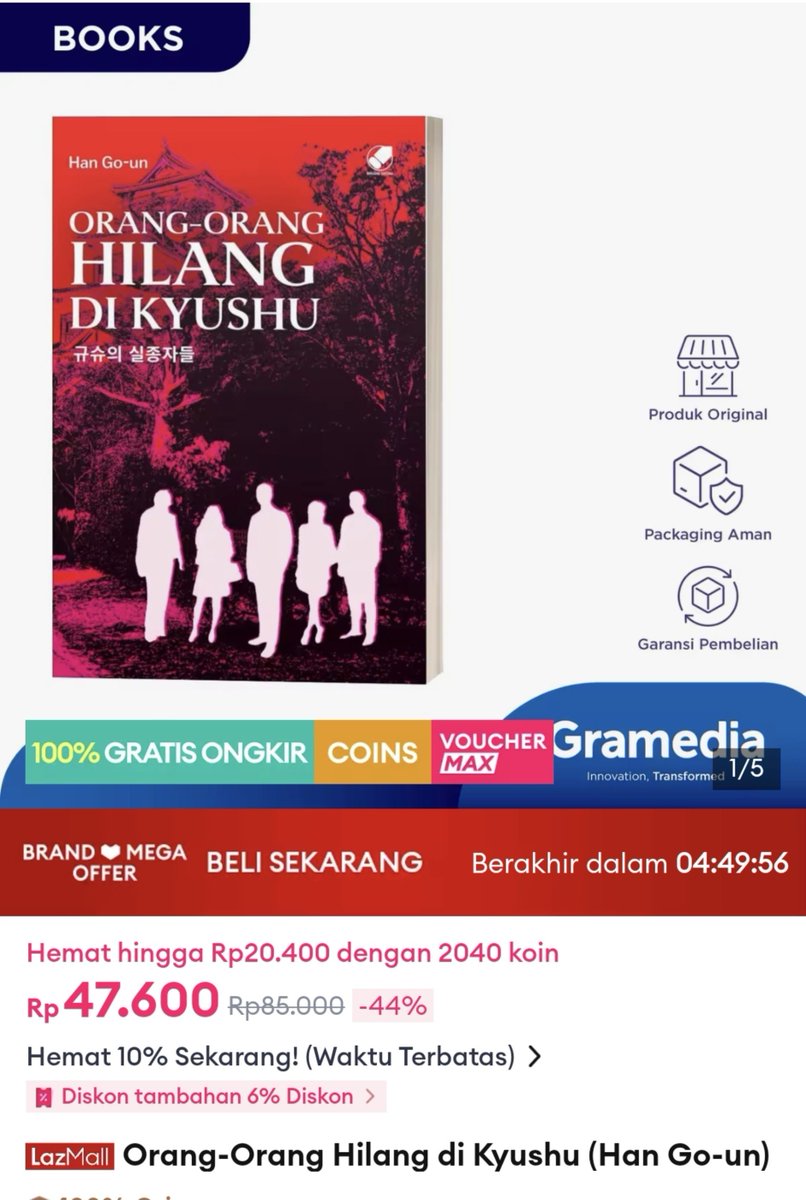 cheesepoundcake's tweet photo. Wts new original novel | jasa co lazada

Sistem ganti alamat

+ fee= 5k

🏷 harga terhitung pengiriman ke kota semarang, harga bisa berubah tergantung waktu co

@ after dm/lgsg wa aja

- Entrok
- Orang-orang Hilang di Kyushu
- Pasien
- We Were Liars 

#zonauang #booktwt https://t.co/EGIus3EnkD