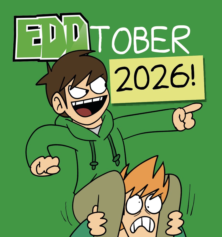 Eddsworld's tweet photo. It's nearly time. Prompt list drops tomorrow! #eddtober2026 https://t.co/lCkuntqys2