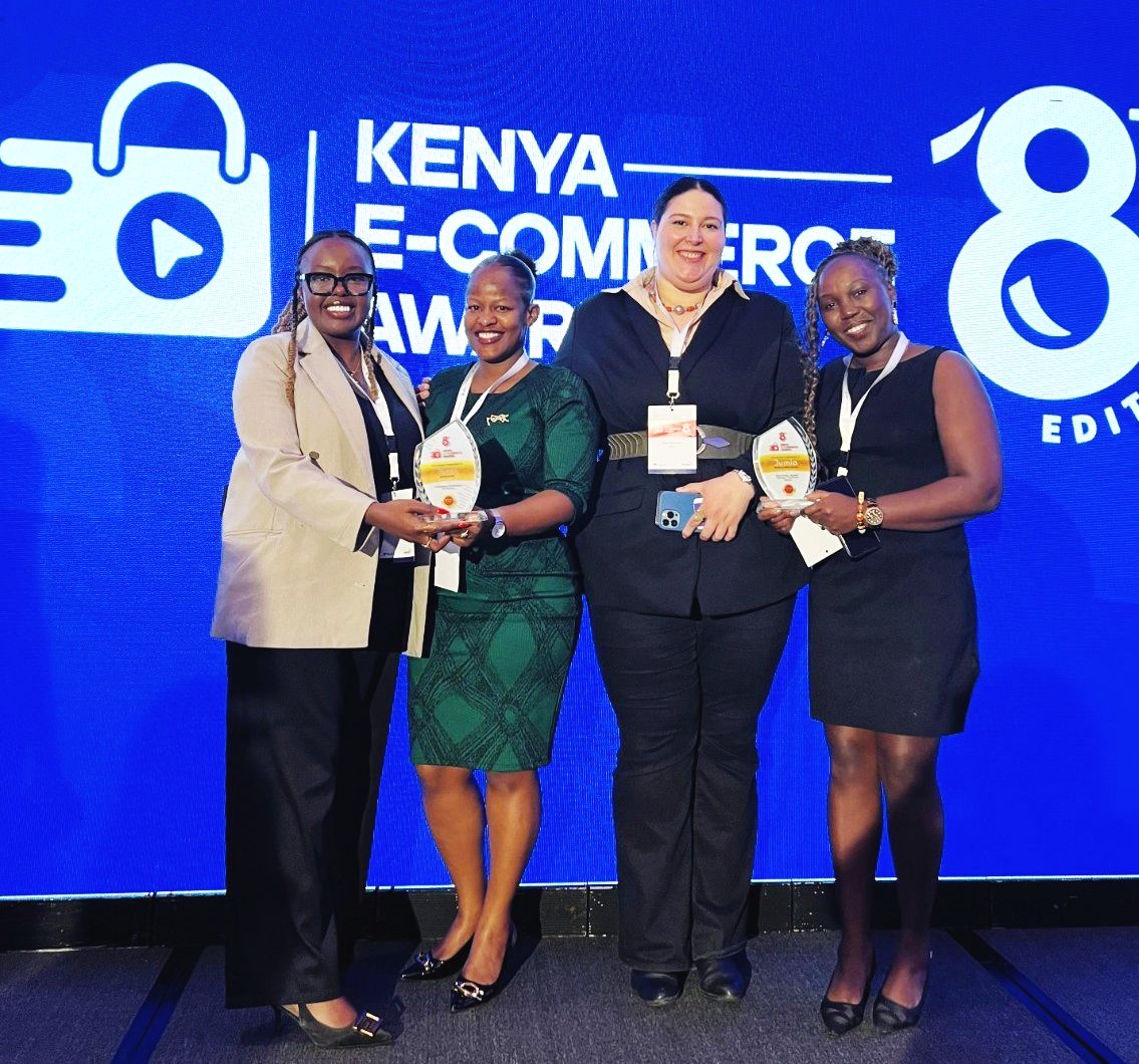 Jumia_Group's tweet photo. 👏 🎉 Congratulations, @JumiaKenya, on winning two Awards at the 8th Edition of the Kenya E-Commerce Awards 2026:

🏆 𝐄-𝐂𝐨𝐦𝐦𝐞𝐫𝐜𝐞 𝐖𝐞𝐛𝐬𝐢𝐭𝐞/𝐌𝐚𝐫𝐤𝐞𝐭𝐩𝐥𝐚𝐜𝐞 𝐨𝐟 𝐭𝐡𝐞 𝐘𝐞𝐚𝐫
🏆 𝐁𝐞𝐬𝐭 𝐅𝐚𝐬𝐡𝐢𝐨𝐧, 𝐀𝐩𝐩𝐚𝐫𝐞𝐥 & 𝐅𝐨𝐨𝐭𝐰𝐞𝐚𝐫 𝐄-𝐂𝐨𝐦𝐦𝐞𝐫𝐜𝐞 𝐖𝐞𝐛𝐬𝐢𝐭𝐞

#Jumia #KenyaECommerceAwards2026 #ECommerce #DigitalCommerce #CustomerFirst #WinningTogether  #Kenya