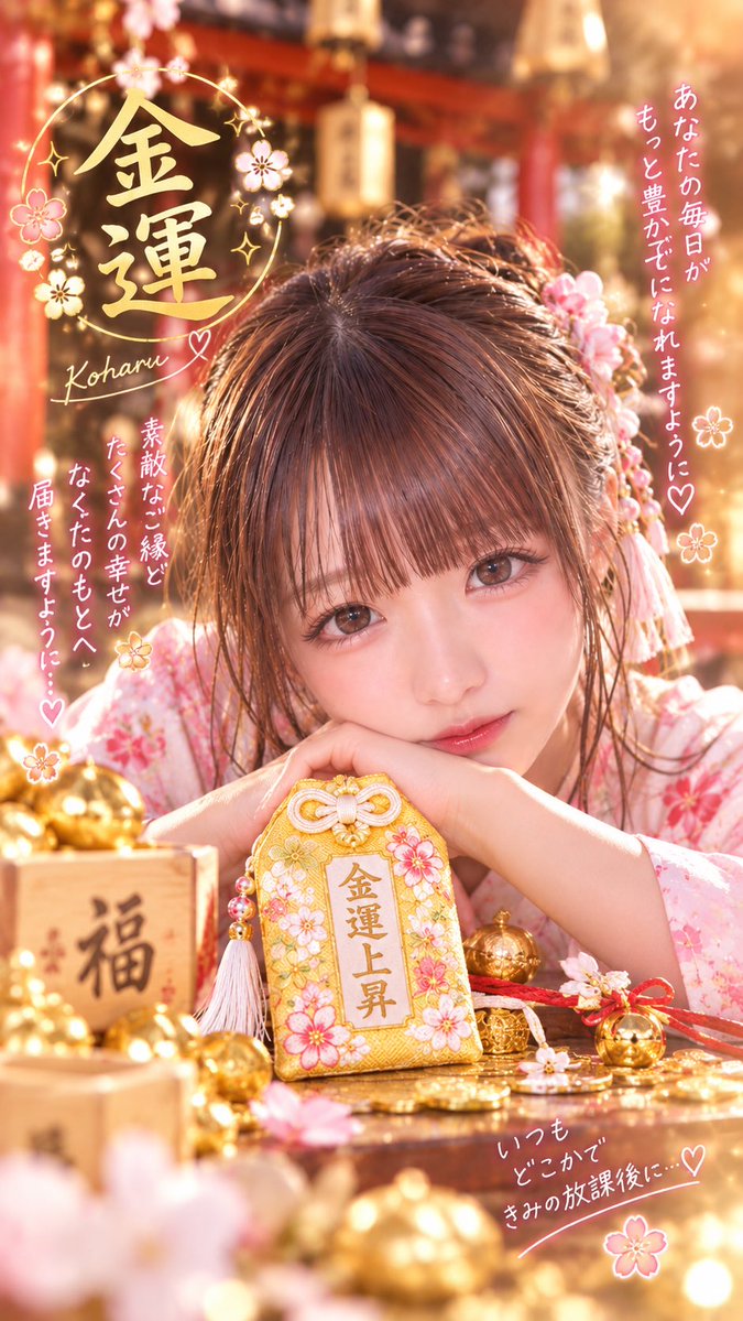houkago_cafe's tweet photo. 🌸こはるのスピ御守り🌸
恋愛運💗＆金運💰アップを願った
スマホ用お守り待受を作りました✨

今回は無料配布します♡
💗 欲しい人は→ いいねリ
💰両方欲しい人 → フォローしてね

こはる🌸 https://t.co/e2ObocEY2D